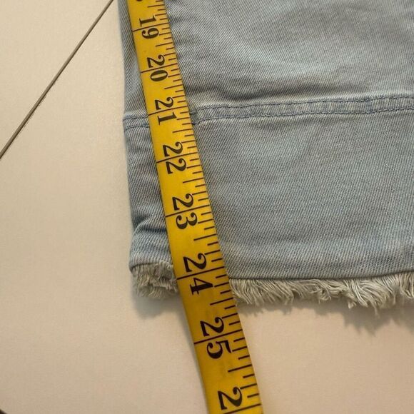 J. Jill Denim Authentic Fit Cropped Frayed Hem Jeans Size 8 Coastal, Boho - Picture 12 of 12